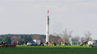 World Record Model Rocket  34 Scale Mercury Redstone [upl. by Ramas]