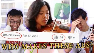 TwoSetViolin Archive  Suspicious Violin App Ads [upl. by Johst503]