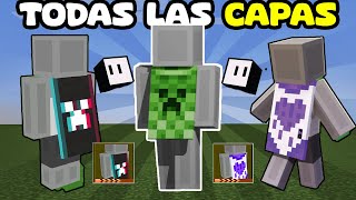 COMO CONSEGUIR TODAS LAS CAPAS DE MINECRAFT CAPA TIKTOK TWITCH 15 ANIVERSARIO Minecraft pe y java [upl. by Obeng]