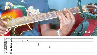 How to play  Luther Vandross  Dance With My Father  Guitar Lessons with Chords  Tabs [upl. by Hubie737]