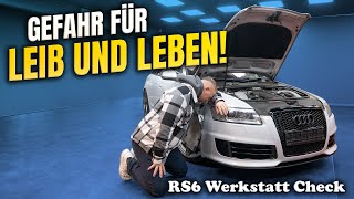 Schnäppchen RS6 V10 entpuppt sich als Fehlkauf Bösen Pfusch beim Werkstattcheck entdeckt Lohnt das [upl. by Nemrac]