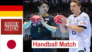 Germany vs japan Handball Friendly match 2024 [upl. by Eaton]