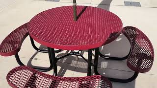 CommercialGrade Round Picnic Tables [upl. by Starla]