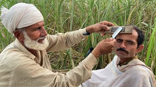 ASMR Shaving With World Oldest Barber 💈  ASMR Shaving Fast And aggressive In Old Style [upl. by Gamin620]