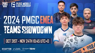 2024 PMGC TEAM SHOWDOWN  EMEA  2024 PUBG MOBILE GLOBAL CHAMPIONSHIP [upl. by Takeo]