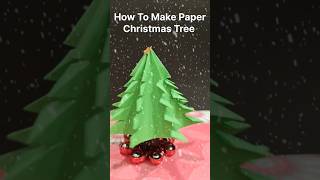 Paper Craft  Christmas Tree diy christmas diycrafts papercraft craft jyotsnascreativecanvas [upl. by Suneya]