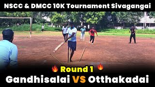 Gandhisalai Vs Otthakadai  Round 1  NSCC amp DMCC 10K Tournament Sivagangai indvsaus highlights [upl. by Iaht]