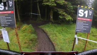 Glentress BSIDE A TRAIL FAIRY PLAN stage 1 International Enduro 16062024 [upl. by Nnylyahs]