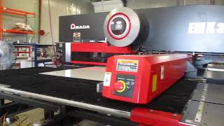 2018 Amada EMK3612M2 turret punch press [upl. by Ahsahs]