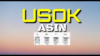 USOK  ASIN Lyrics amp Chords [upl. by Ainav]