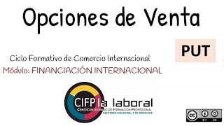 Opciones de venta [upl. by Yarvis]