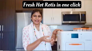 Rotimatic Review Automatic Roti makerHow to easily use and clean rotimatic [upl. by Hoy]