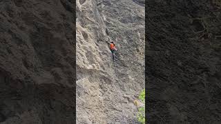 Ramanagara Handi Gundi Betta Slip monkeyman climbing trekking travel vlog nature karnataka [upl. by Damon]