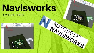 Navisworks  Active Grid  Model Coordination [upl. by Nahte]