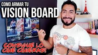 Como hacer tu Vision Board 🌌 Consigue lo que quieras con esta tecnica [upl. by Neslund]