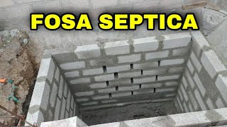 CÓMO HACER UNA FOSA SÉPTICA  PARTE 2 [upl. by Jedd730]