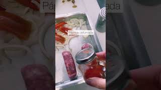 153  Linguiça assada com tomate e cebola [upl. by Havot]