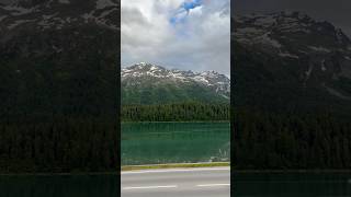 St Moritz in the summer⛰️🇨🇭 stmoritz switzerland swissalps swiss mountains ski travel [upl. by Fawna]