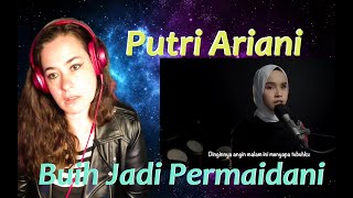 Putri Ariani Cover Buih Jadi Permaidani Exist  Music Reaction  First time hearing [upl. by Macintosh486]