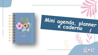 Lançamento 2023 Mini agenda planner e caderno [upl. by Affay]