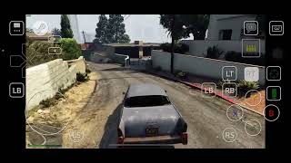 Awful driving in GTA 5 on Mobile [upl. by Armalda993]