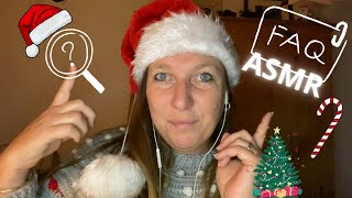 ASMR  Vidéo FAQ de Noël [upl. by Fletcher530]