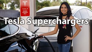 Tesla Superchargers  What are they How do they work [upl. by Saied]