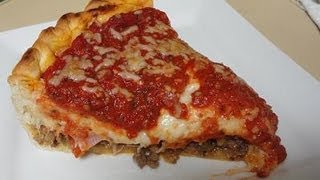 ChicagoStyle Stuffed Pizza [upl. by Randal634]