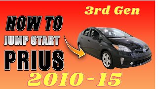 Jump Start Prius Battery [upl. by Avehs]