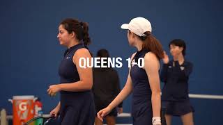 102524 Queens College Womens Tennis vs Daemen University ECC SemiFinal [upl. by Hashim]