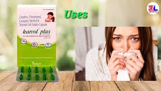 Karvol plus Capsule Full Review How to Apply Side Effects in Hindi [upl. by Yahsed]