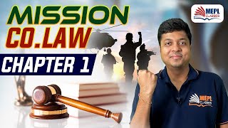 MISSION COLAW For CACMA Inter amp CS Executive  Chapter 1 Revision  Mohit Agarwal [upl. by Alliuqaj]