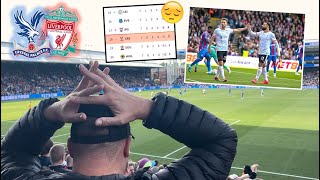 CRYSTAL PALACE 01 LIVERPOOL VLOG 2425 EAGLES WINLESS IN FIRST SEVEN LEAGUE GAMES😩 [upl. by Mamoun615]