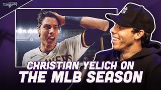 MLB MVP Christian Yelich on the length of the season and if he ever considers retirement [upl. by Aikaz134]