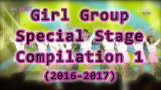 KPop Special Stages Girl Groups Part 1  TWICE GFRIEND CLC etc [upl. by Oahc]