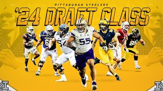 2024 Steelers Draft Recap  Pittsburgh Steelers [upl. by Whitford]