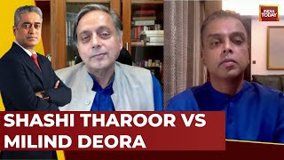 Union Budget 202425 Budget Roadmap For The Future Shashi Tharoor Vs Milind Deora  Full Debate [upl. by Nady]