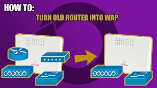 How To Turn Your Old Plusnet Hub Zero2704n Router into Wireless Access Point amp Switch [upl. by Kajdan]