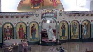 Divine Liturgy  St Galaktikon and his wife  11624 [upl. by Emelen756]