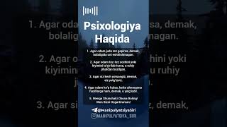 Psixologiya Haqida Psixologiya manipulyatsiya qorapsixologiya [upl. by Everson]