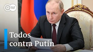 Occidente congela los activos de Putin [upl. by Hairabez]