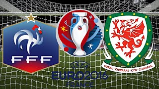 FRANKREICH gegen WALES  EM 2016 FRANKREICH Gruppenphase 3Spieltag ◄FRA 04► [upl. by Leena]