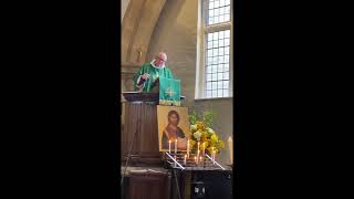 St Peters Harvest Thanksgiving sermon by Bishop Roger Morris [upl. by Ailecnarf]