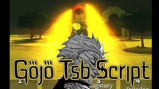 GOJO SCRIPT IN TSB💥💥 FOR MOBILE VERSION  The Strongest battle Ground [upl. by Ellenrahc]