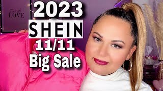 SHEIN HAUL November 2023 Shein 1111 Big Sale  Try on haul  AutumnFall Outfits  Rabattcode [upl. by Adnal925]