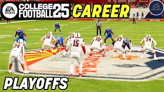 College Football 25 Road to Glory Career Mode Part 27 CFB PLAYOFF SEMIFINALS [upl. by Marje52]