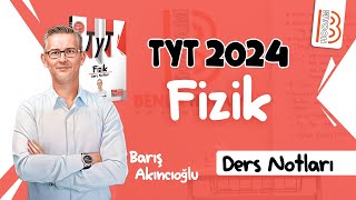 10 TYT Fizik  Akışkanların Basıncı  Barış AKINCIOĞLU 2024 [upl. by Eizus]