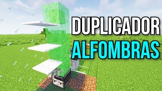 DUPLICADOR de ALFOMBRAS 120  MINECRAFT JAVA [upl. by Saunderson]