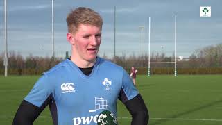 Ireland Under20s Camp Conor McKee [upl. by Ayr]