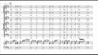 Monteverdi  Vespro della Beata Vergine  Domine ad adjuvandum score [upl. by Nahtnamas]